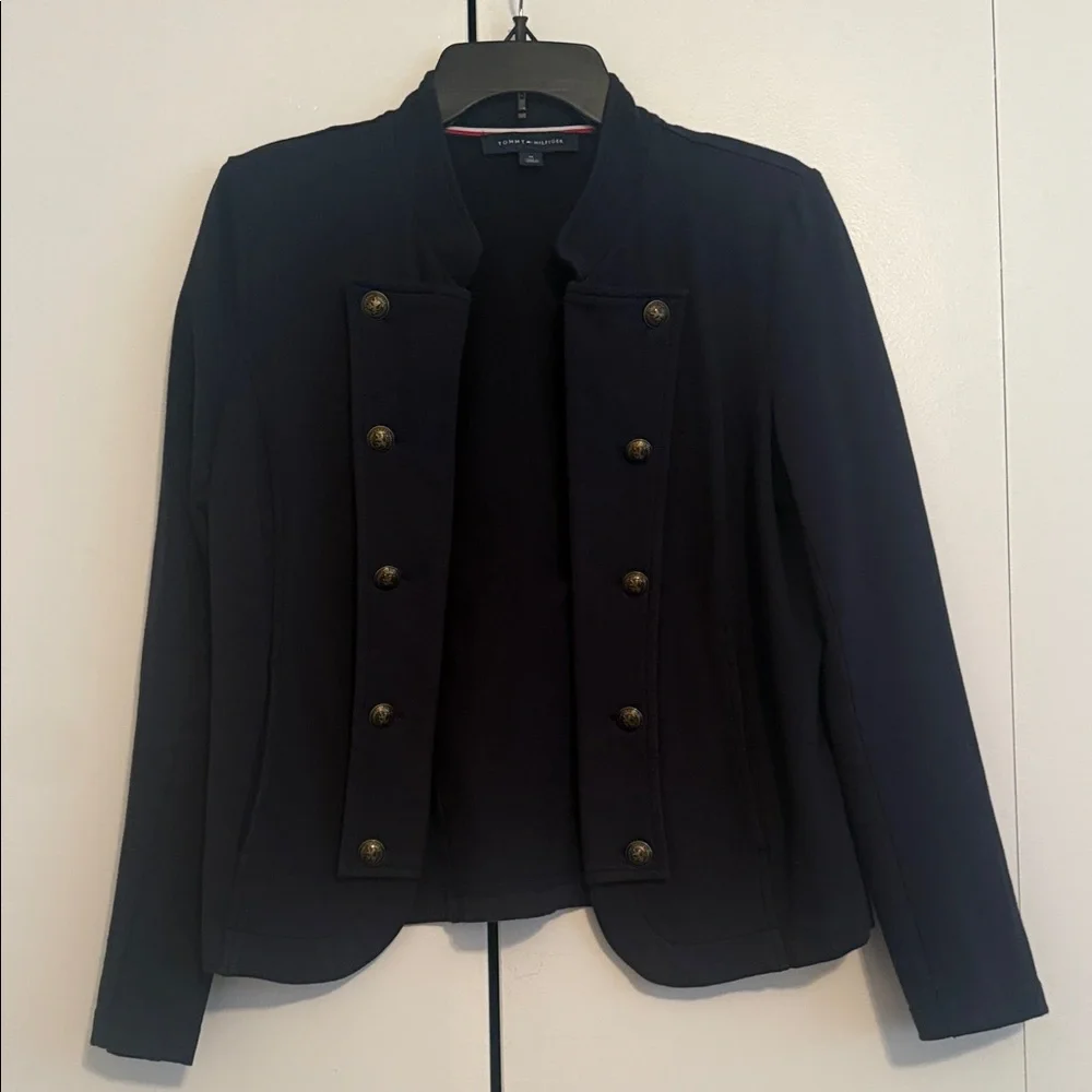 Tommy Hilfiger Navy Double-Breasted Blazer - Picture 1 of 2